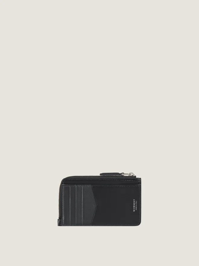 Antigona Zipped Card Holder in Box Leather Antigona Zipped Card Holder in Box Leather