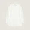 Asymmetric Shirt in Nappa Leather Asymmetric Shirt in Nappa Leather