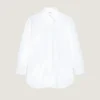 Asymmetric Shirt in Poplin Asymmetric Shirt in Poplin
