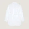 Asymmetric Shirt in Poplin Asymmetric Shirt in Poplin