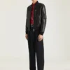 Aviator Jacket in Leather