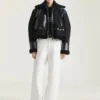 Aviator Jacket in Shearling