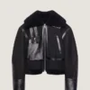 Aviator Jacket in Shearling