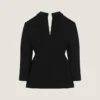 Back-To-Front Jacket in Wool