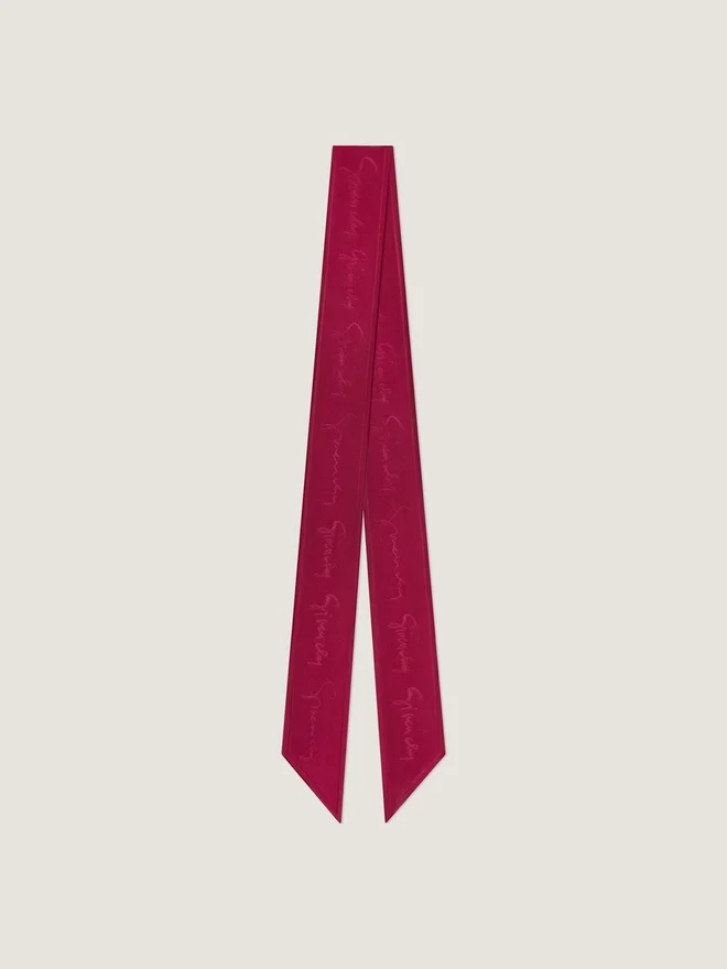 Bandeau in Silk Jacquard with Givenchy Signature Bandeau in Silk Jacquard with Givenchy Signature
