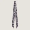 Bandeau in Silk with Animal Print Bandeau in Silk with Animal Print