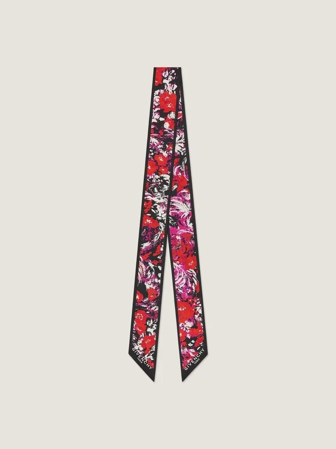 Bandeau in Silk with Floral Print Bandeau in Silk with Floral Print
