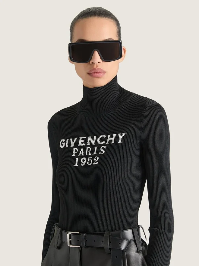 Body in Fine Rib with Givenchy Signature Body in Fine Rib with Givenchy Signature