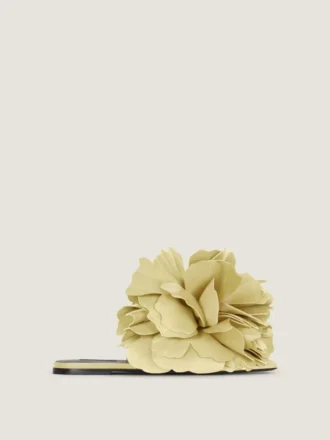 boudoir flat mules in leather with rose petals 2 2 330x440 - Boudoir Flat Mules in Leather with Rose Petals