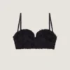 Bullet Bra Top in Mohair