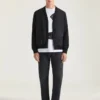 Cardigan in Cotton Knit with Givenchy Paris Jacquard