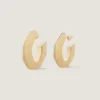 Chain Earrings in Metal