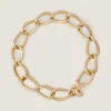Chain Link Necklace in Metal