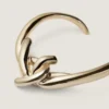 Chain Link Torque Necklace in Metal