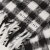 Checked Scarf in Alpaca Wool