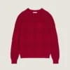 Checked Sweater in Cotton Knit