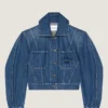 Cocoon Jacket in Medium Blue Denim Cocoon Jacket in Medium Blue Denim