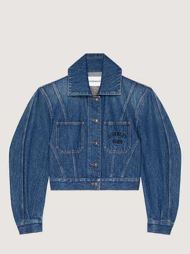 Cocoon Jacket in Medium Blue Denim Cocoon Jacket in Medium Blue Denim