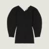 Cocoon Mini Dress in Engineered Knit Cocoon Mini Dress in Engineered Knit