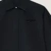 Cocoon Shirt in Poplin with Givenchy Embroidery