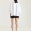 Cocoon T-Shirt in Cotton with Archive Print