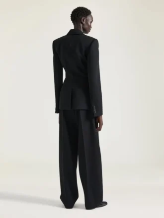 Cocoon Tailored Pants in Wool