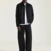 Couture Seam Blouson in Wool and Cashmere