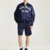Couture Seam Bomber in Satin Embroidered Givenchy Paris