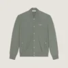 Couture Seam Cardigan in Fleece Embroidered Givenchy Paris