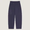 Couture Seam Cargo Trousers in Herringbone Denim Couture Seam Cargo Trousers in Herringbone Denim