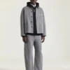Jacket in Herringbone Denim Embroidered Givenchy Paris