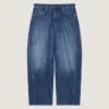 Couture Seam Dark Blue Jeans