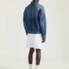 Couture Seam Jacket in Dark Blue Denim