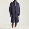 Couture Seam Jacket in Denim Embroidered Givenchy Paris