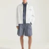 Couture Seam Jacket in Denim Embroidered Givenchy Paris