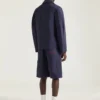 Couture Seam Jacket in Denim Embroidered Givenchy Paris