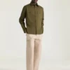 Couture Seam Overshirt in Cotton Givenchy Paris Patch