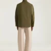 Couture Seam Overshirt in Cotton Givenchy Paris Patch