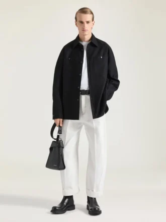 Couture Seam Overshirt in Flannel