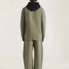 Couture Seam Overshirt in Overdyed Denim
