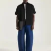 Couture Seam Shirt in Cotton with Givenchy Paris Patch