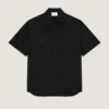 Couture Seam Shirt in Cotton with Givenchy Paris Patch