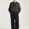 Couture Seam Sweater in Alpaca and Yak Wool