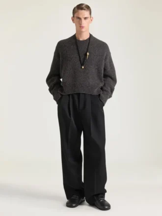 Couture Seam Sweater in Alpaca and Yak Wool