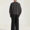 Couture Seam Sweater in Alpaca and Yak Wool
