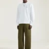 Couture Seam Sweatshirt in Fleece with Givenchy Paris