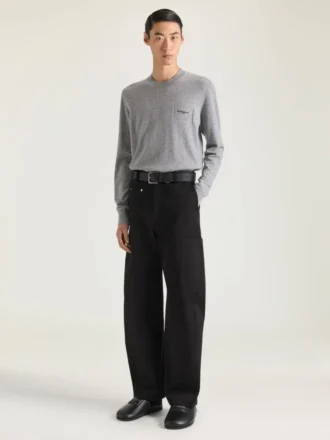 Sweater in Wool and Cashmere Embroidered Givenchy Paris