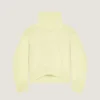 Couture Seam Turtleneck Sweater in Alpaca and Yak Wool