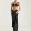 Cutaway Bra in Leather