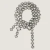 Deconstructed Crystals Multi-Row Necklace in Crystals